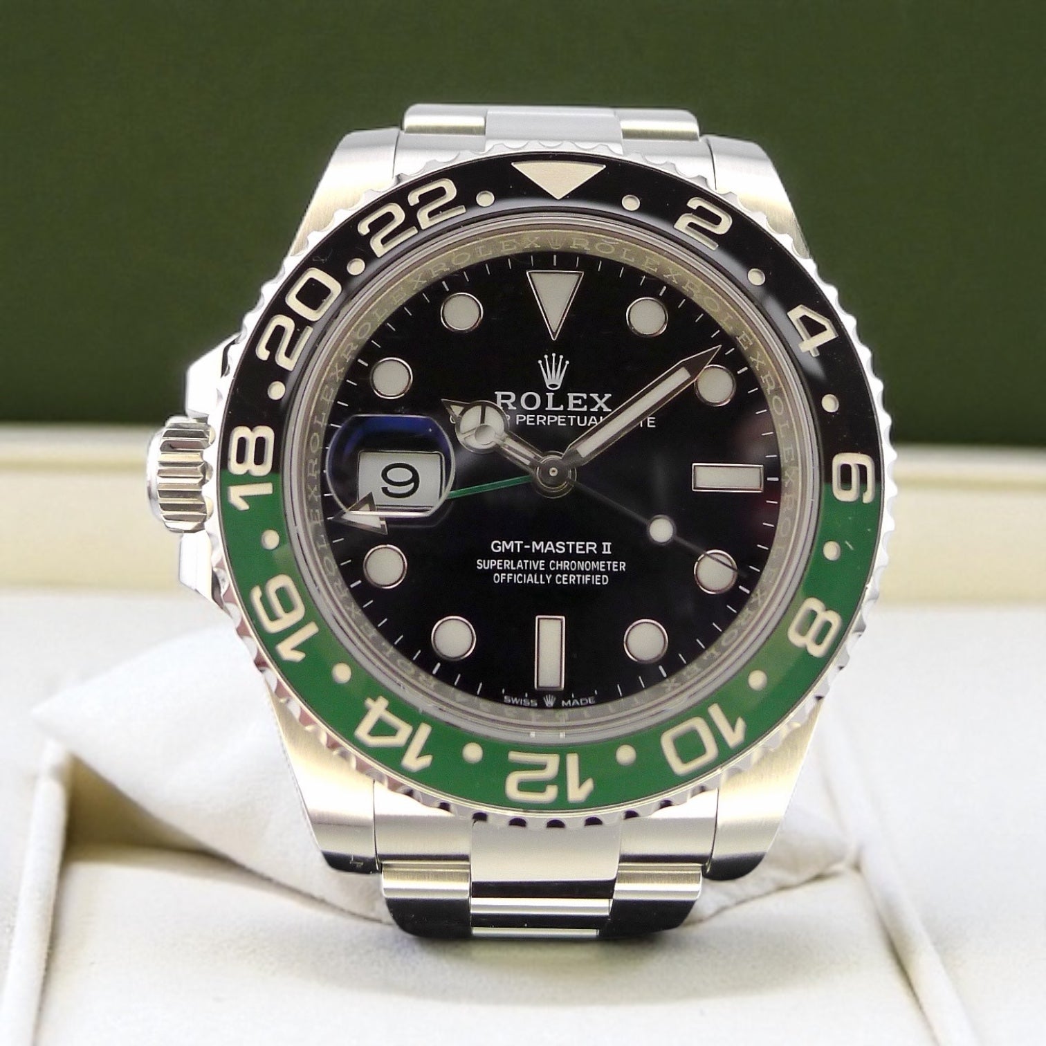 Rolex GMT Master II - sprite preowned