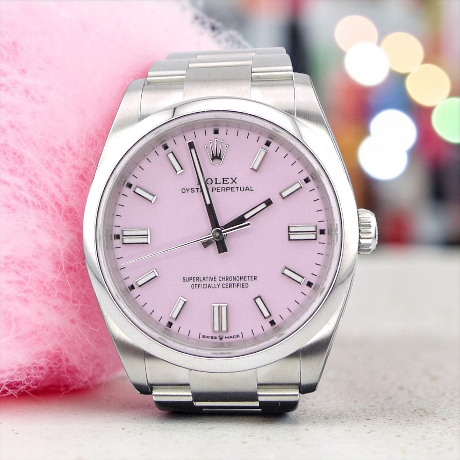 Rolex Oyster Perpetual - 36mm - Candy Pink