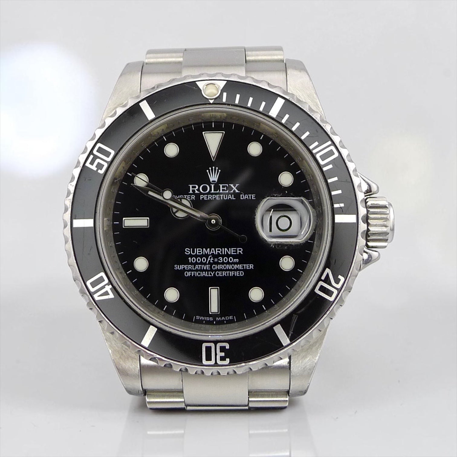 Rolex Submariner - 16610 - nice preowned unpolished