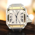 Cartier Santos de Cartier - large dial - 2 tone 18k